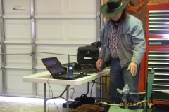 Dan, WØDFU finishes his station setup